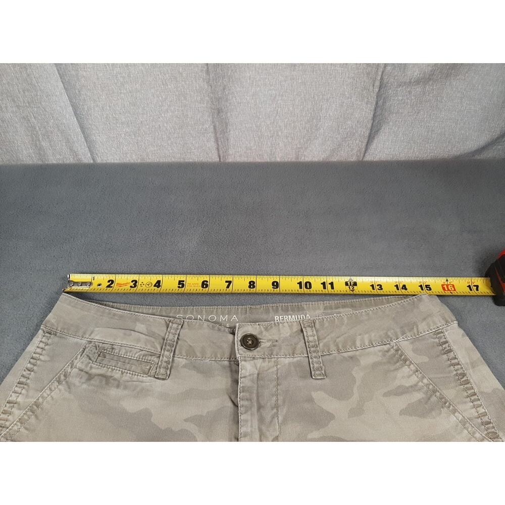 Sonoma Cargo Shorts Womens 4 Bermuda Camo Urban Utility Streetwear Skater - Picture 5 of 7